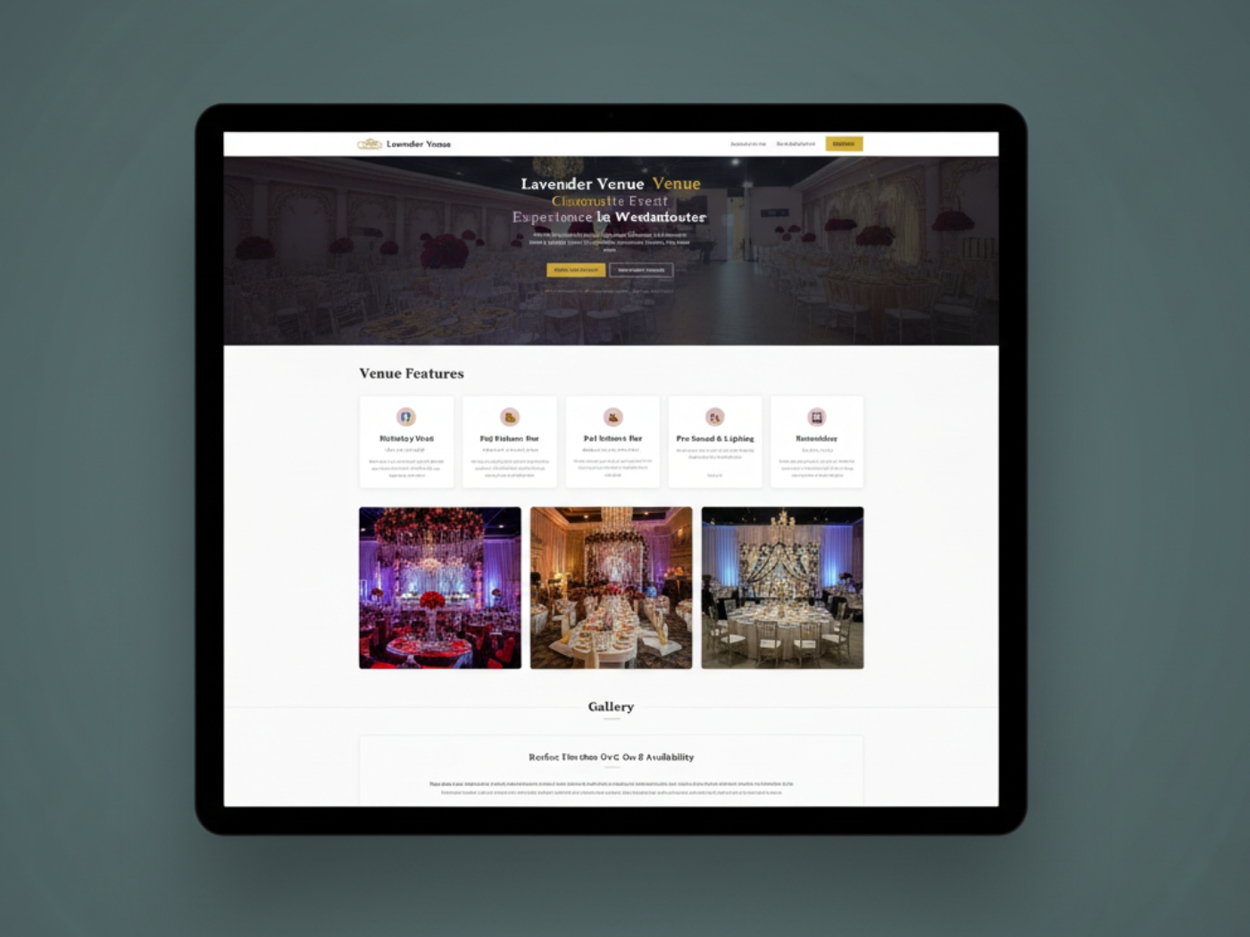 Lavender Hall Website