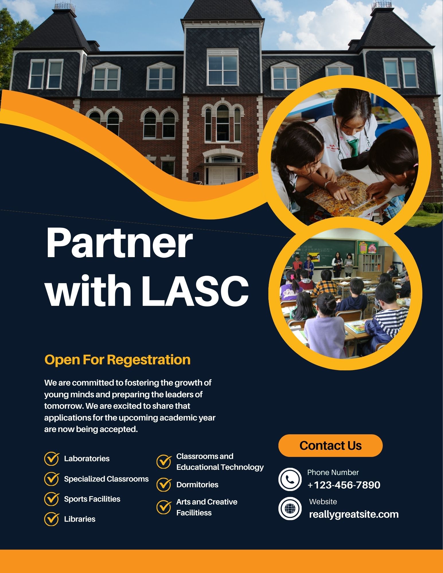 School Admissions Social Post