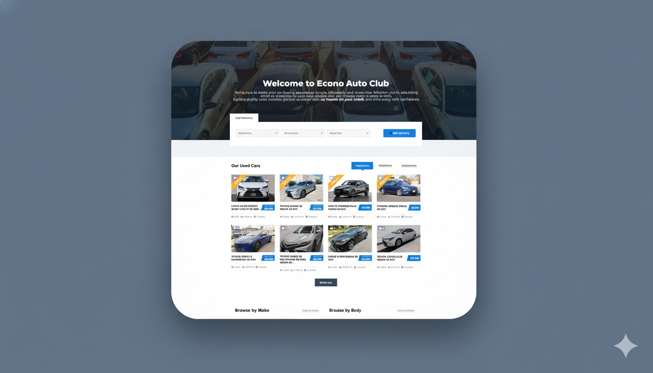 Econo Auto Club Website