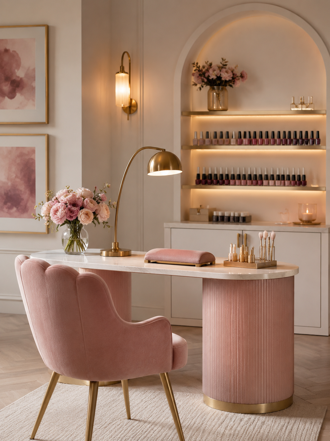 The salon experience